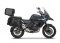 Set of SHAD TERRA TR40 adventure saddlebags and SHAD TERRA aluminium top case TR55 PURE BLACK, inclu SHAD QJMOTOR SRT550