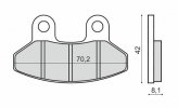 Bremžu uzlikas RMS 225103260 organisks