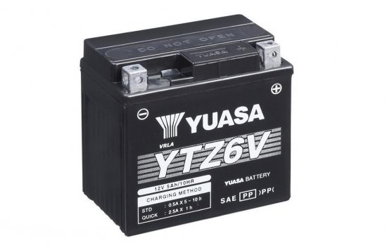 Rūpnieciski aktivizēts akumulators YUASA YTZ6V