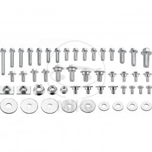 Dažāds stiprinājumu komplekts JMP 50 pieces