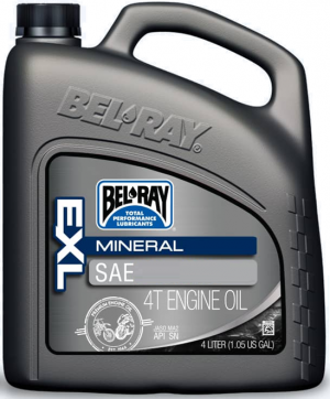 Motora eļļa Bel-Ray EXL MINERAL 4T 20W-50 4 l