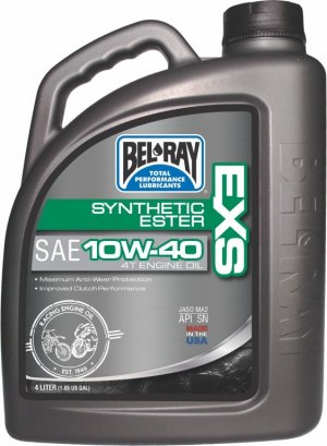 Motora eļļa Bel-Ray EXS FULL SYNTHETIC ESTER 4T 10W-40 4 l