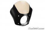 Semifairing CUSTOMACCES CUP003N DARK NIGHT melns/pelēks