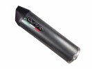 Bolt-on silencer GPR H.91.FUPO FURORE Matte Black including removable db killer