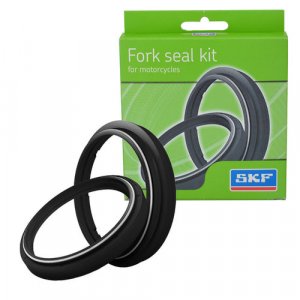 Seals Kit (oil - dust) SKF SHOWA 43mm melns/pelēks