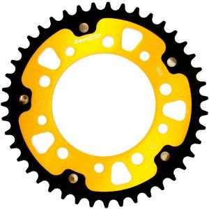 Rear sprocket SUPERSPROX STEALTH zelta 43T, 520