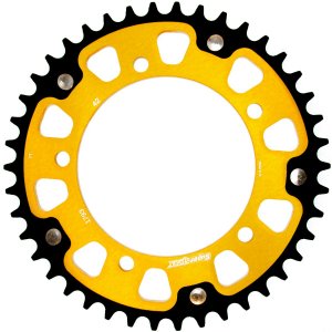 Rear sprocket SUPERSPROX STEALTH zelta 42T, 520