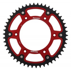 Rear sprocket SUPERSPROX STEALTH sarkans 50T, 520