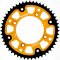 Rear sprocket SUPERSPROX STEALTH zelta 51T, 428