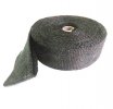 Fiberglass exhaust wrap MOTION STUFF 84-24402 (1x50mm, 15m) melns/pelēks