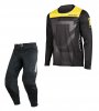 Set of MX pants and MX jersey YOKO TRE+KISA black; black/yellow 30 (S)