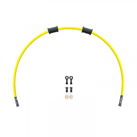 Sajūga šļaukas kompl. Venhill KAW-11010CB-YE POWERHOSEPLUS (1 šļauka komplektā) Yellow hoses, black fittings